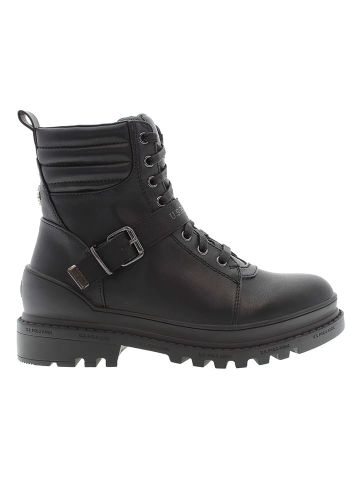 U.S. Polo Assn. Boots in Schwarz gunstig kaufen limango