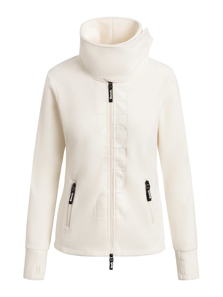 Bench Fleece vest Finish wit goedkoop kopen limango