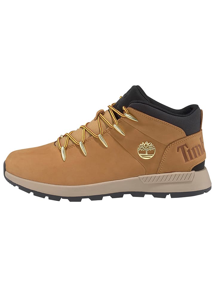 Skórzane buty trekkingowe "Sprint Trekker" w kolorze jasnobrązowym