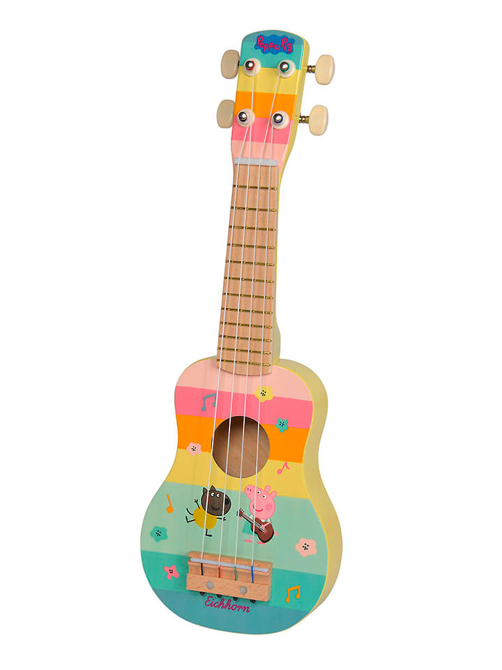 Ukulele "Peppa Pig" in Bunt - ab 3 Jahren