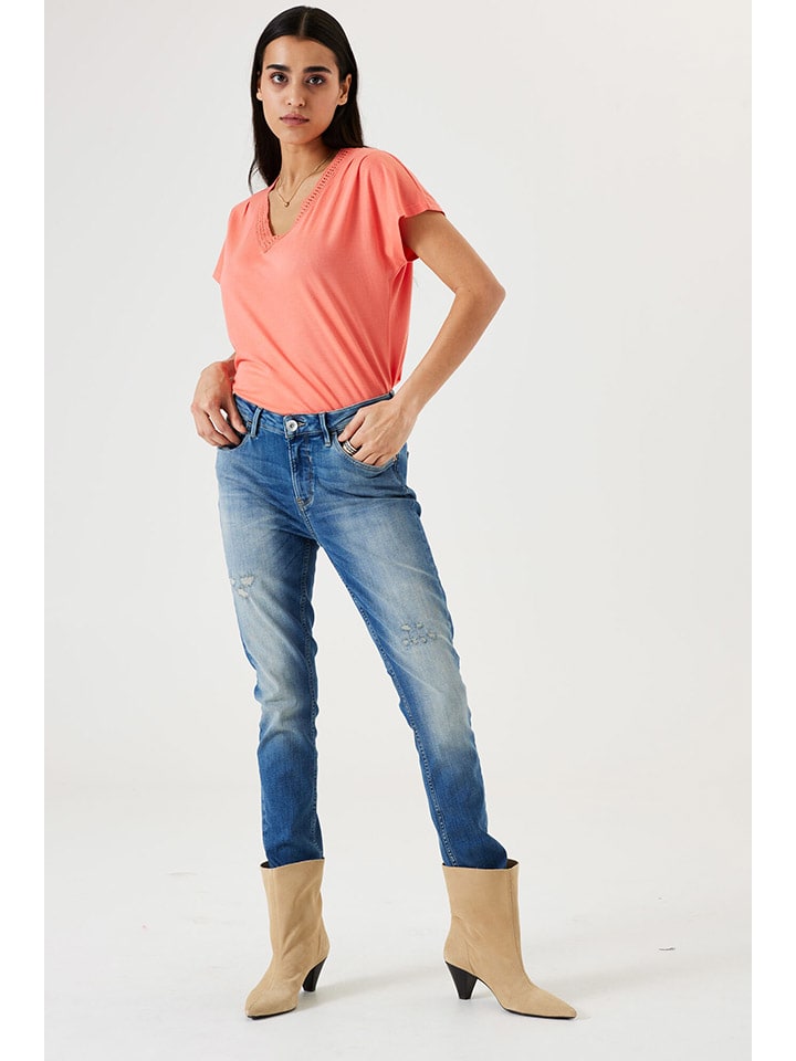 Shirt in Apricot