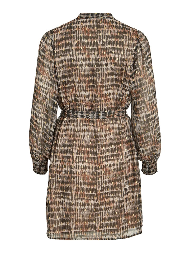 Vila jurk bruin top