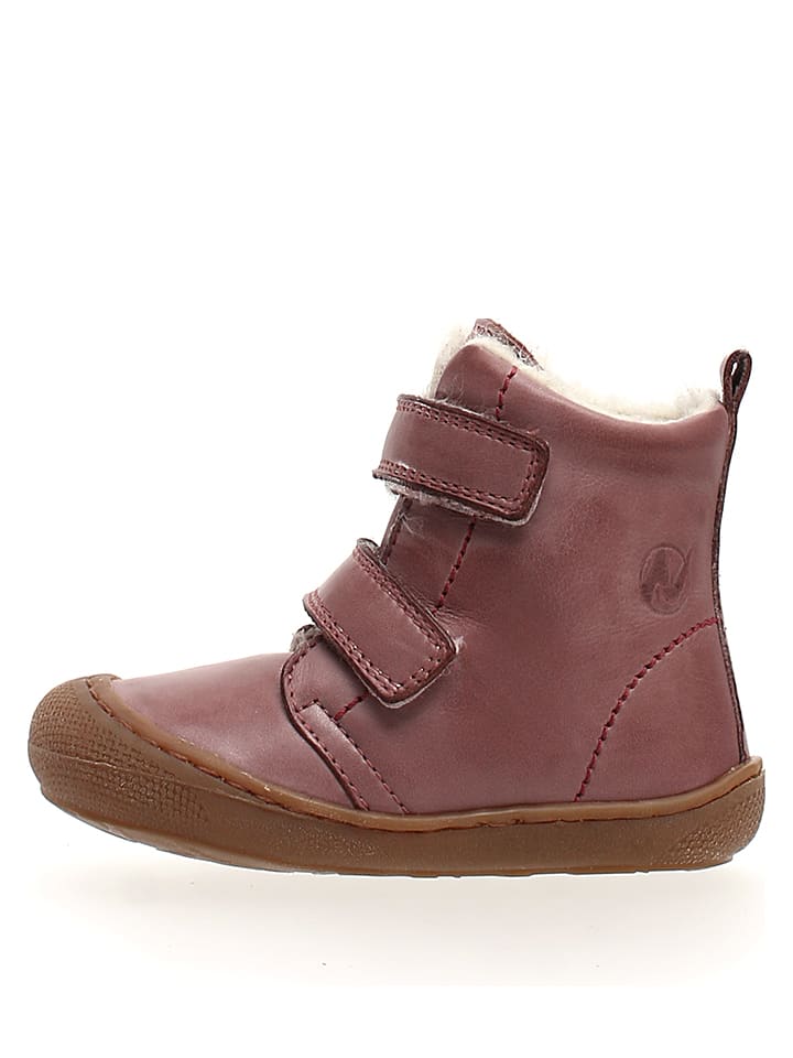 Leren winterboots "Bub" lichtroze