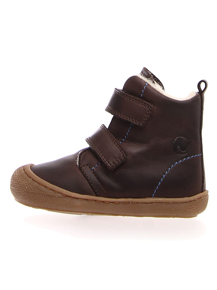 Leder-Winterboots "Bub" in Braun