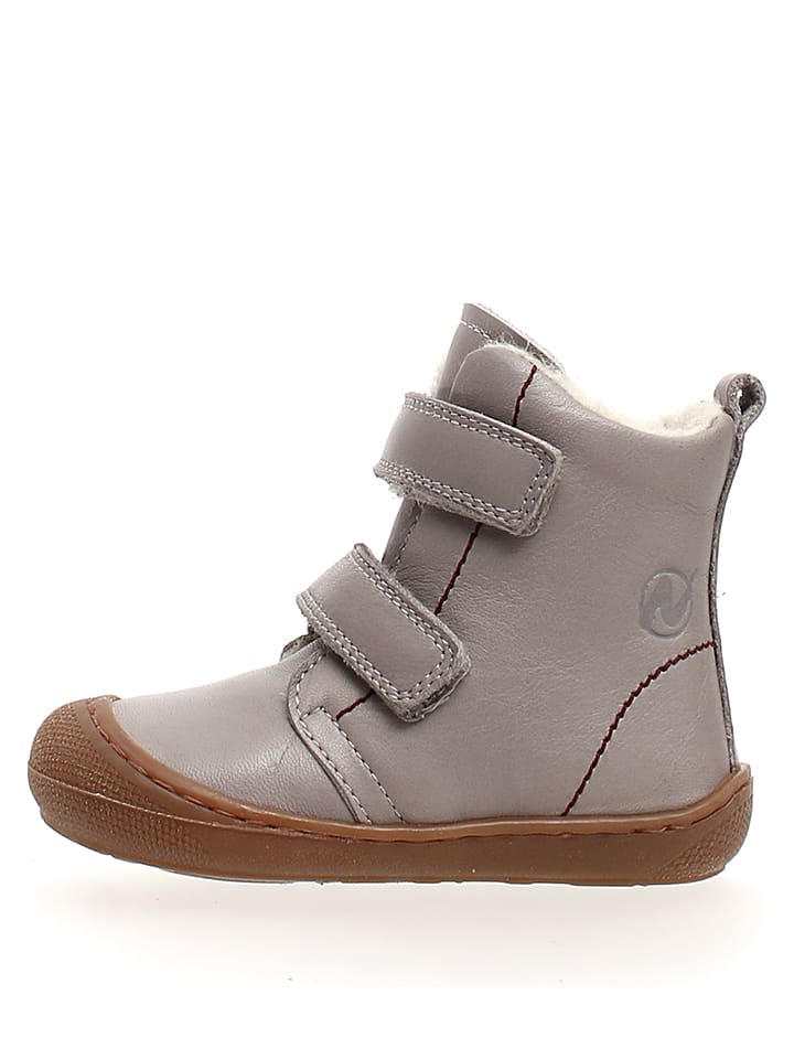 Leren winterboots "Bub" grijs