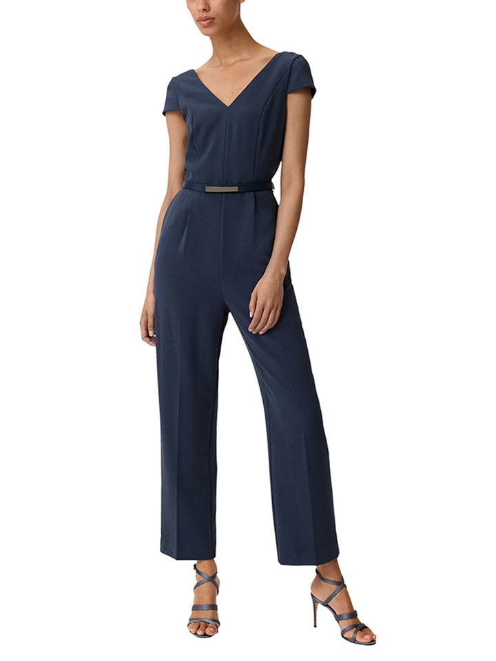 Comma jumpsuit roze discount