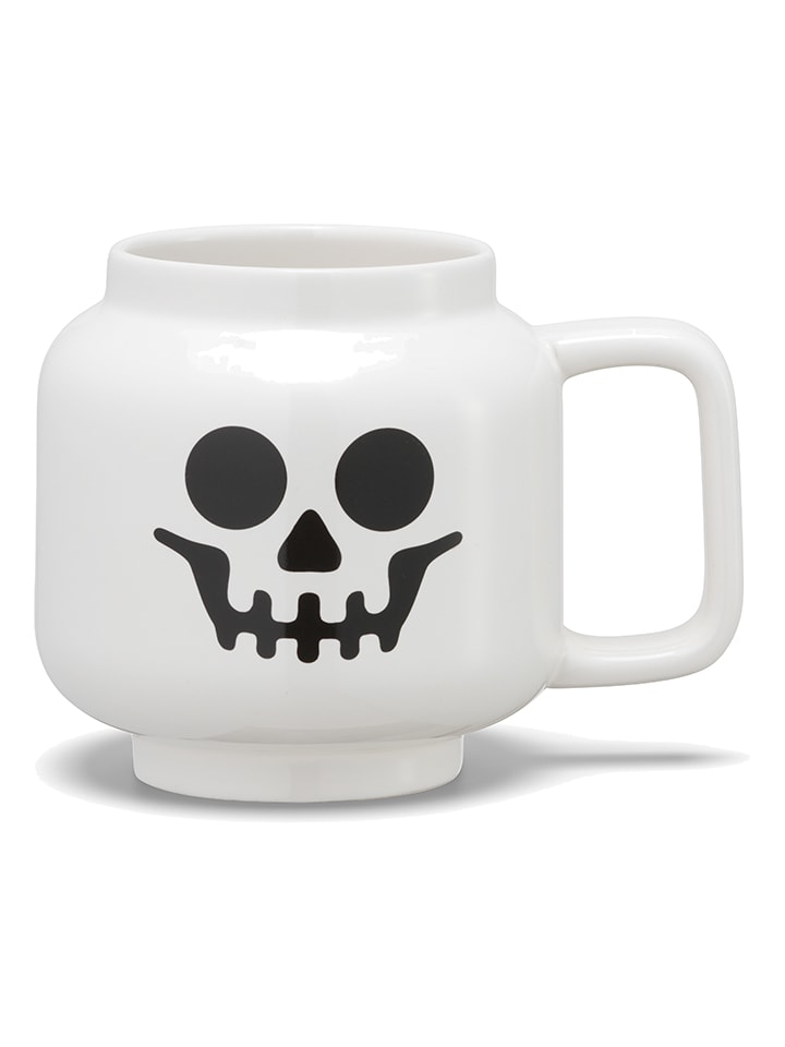Kubek "Skeleton" w kolorze białym - 530 ml