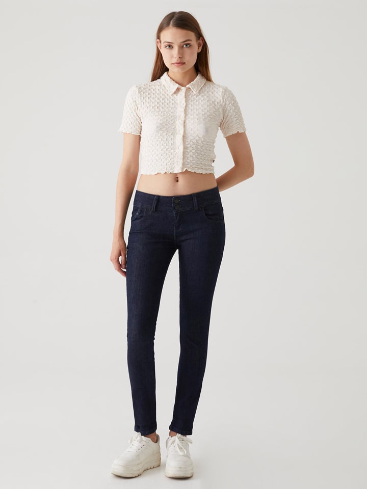 Dżinsy "Molly M" - Slim fit - w kolorze granatowym