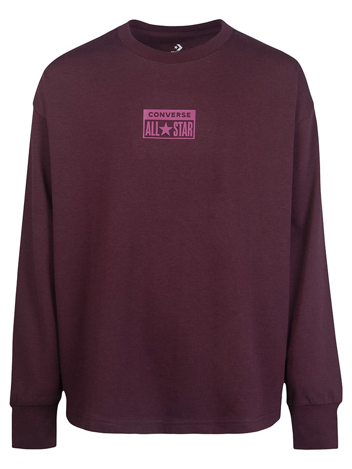 Longsleeve in Pflaume