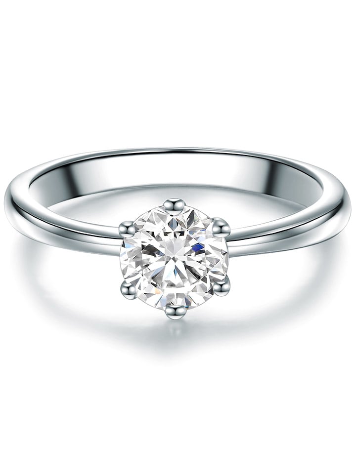 Silber-Ring mit Edelstein