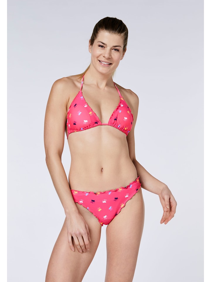 Bikini w kolorze różowym