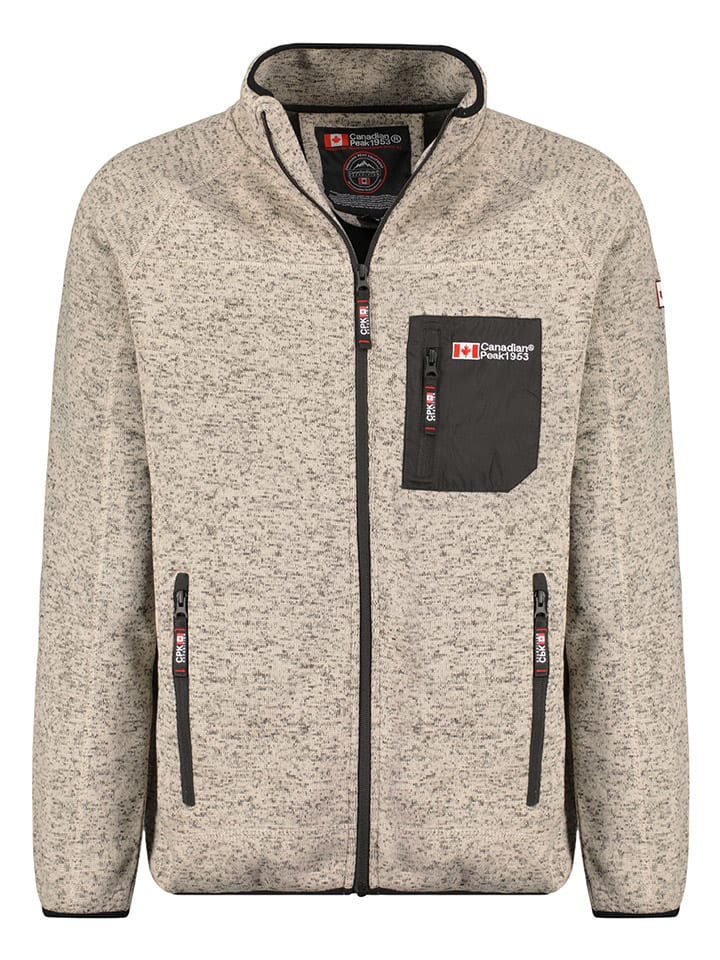Fleecejacke "Titleak" in Beige