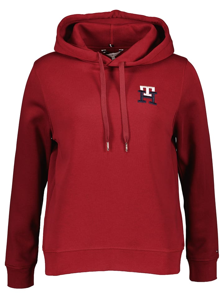 Tommy Hilfiger Hoodie rood goedkoop kopen limango