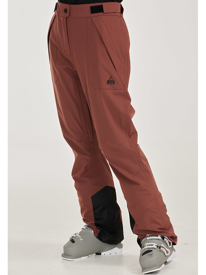 Ski-/ Snowboardhose "Alta" in Braun