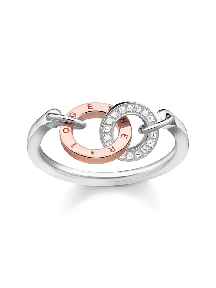 Silber-Ring mit Edelsteinen