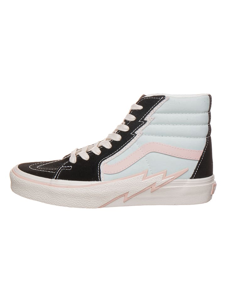 Vans Leder Sneakers in Schwarz Hellblau g nstig kaufen limango