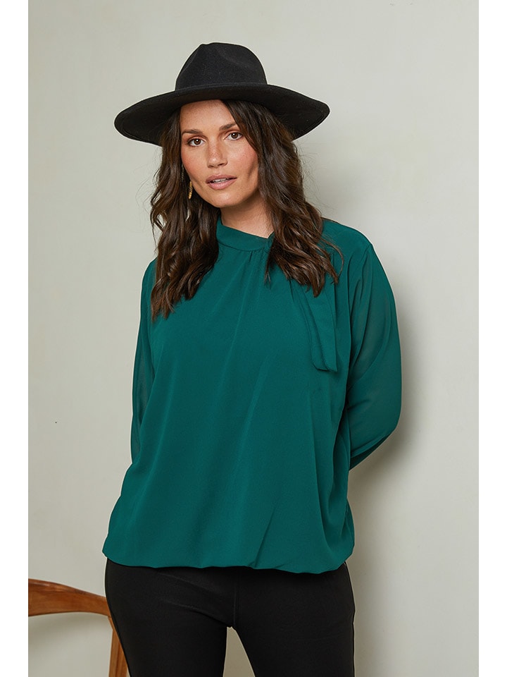Bluse in Grün