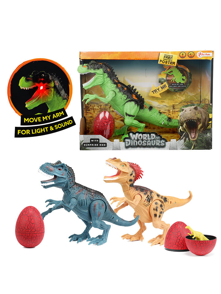 Dinosaurus met klei en ei - vanaf 3 jaar