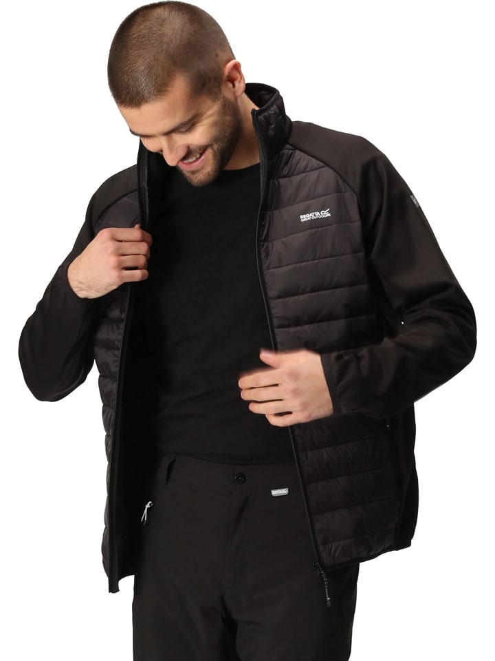 Hybride jas "Clumber IV" zwart