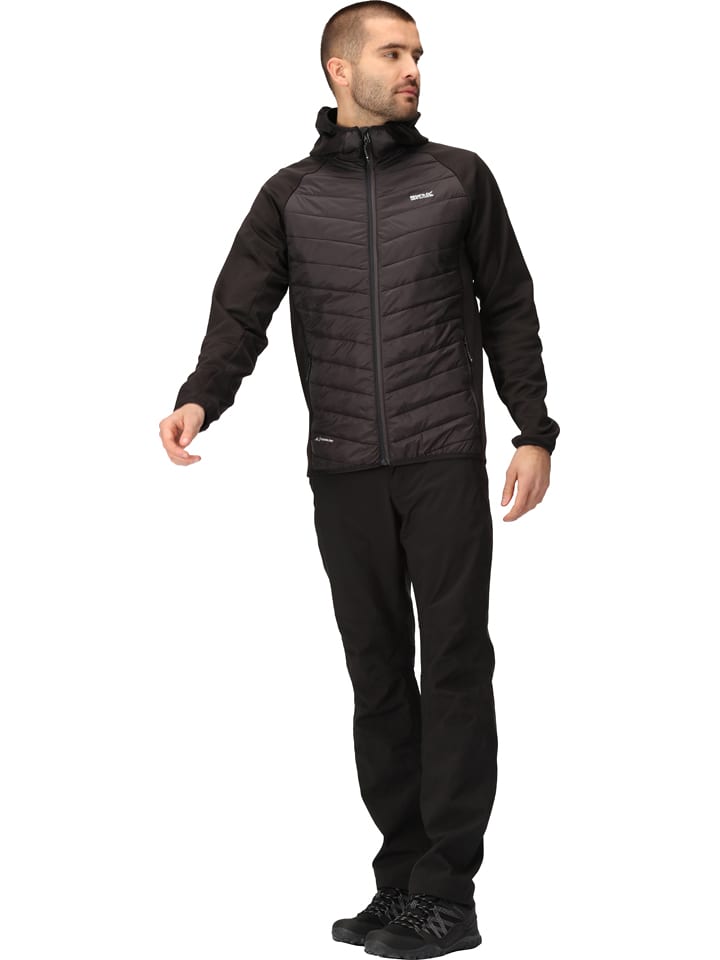 Hybridjacke "Andreson VIII" in Schwarz