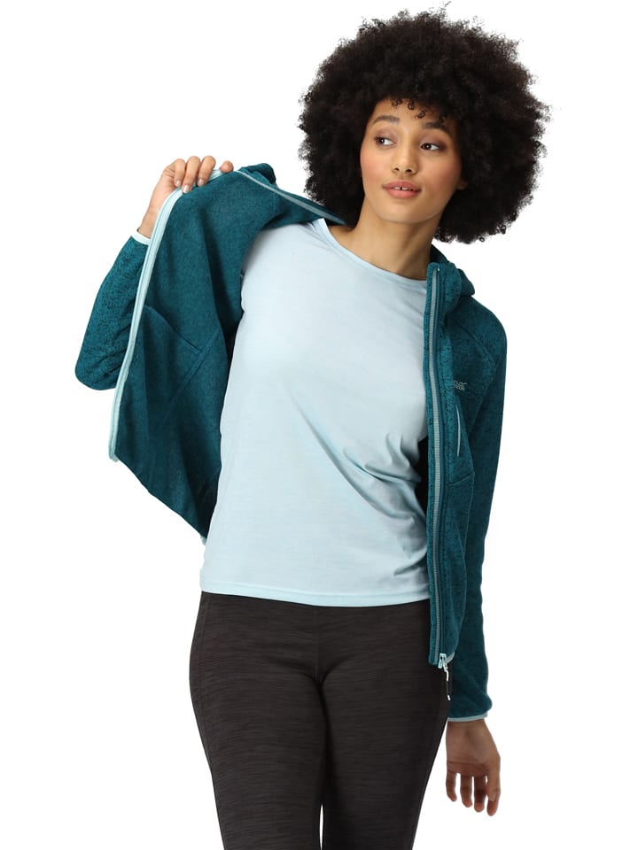 Fleecejacke "Newhill" in Petrol
