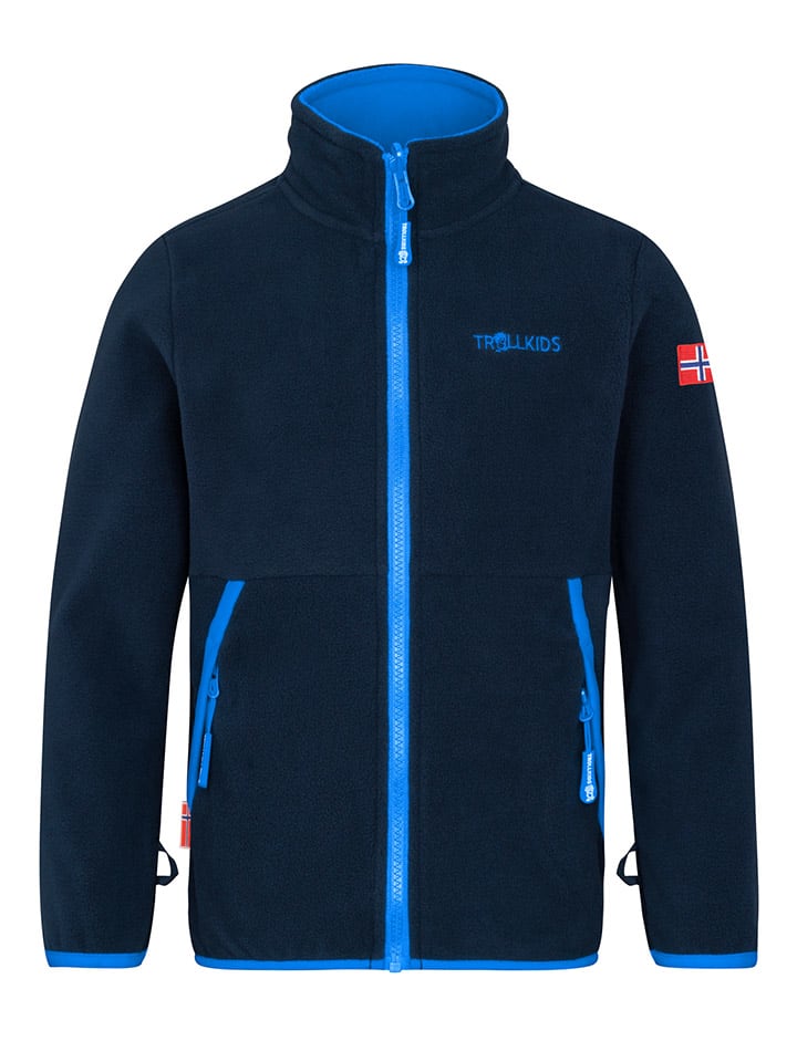Fleecejacke "Storfjord" in Dunkelblau