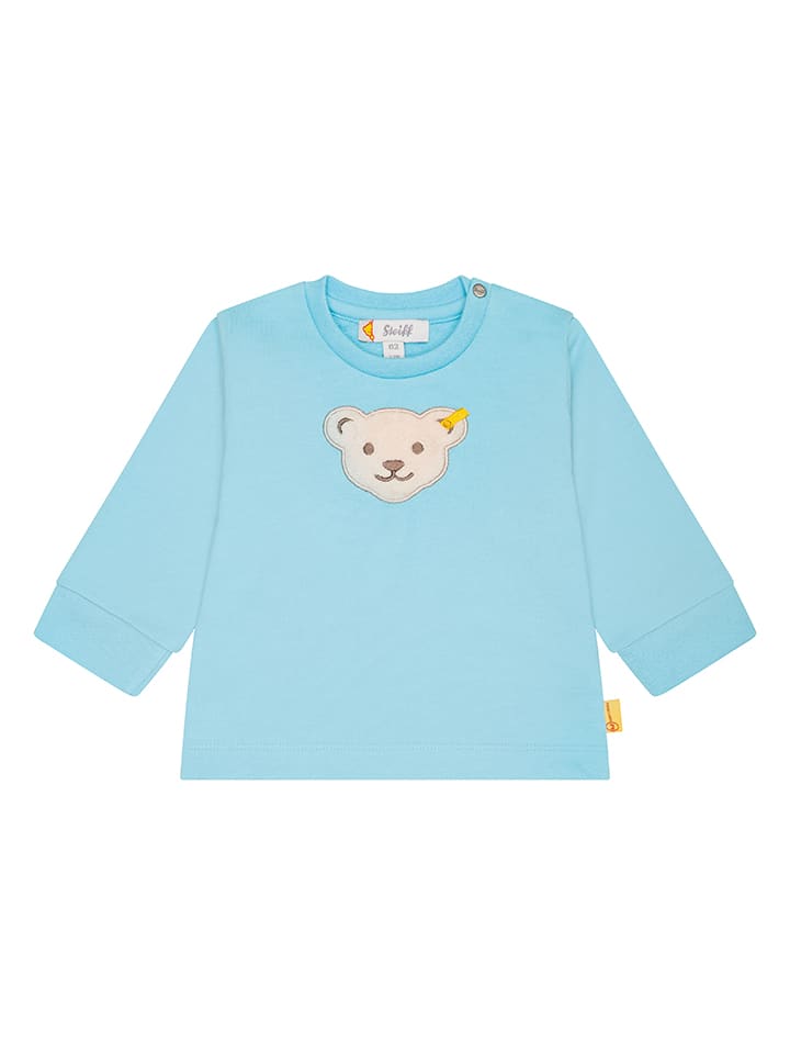 Sweatshirt in Hellblau
