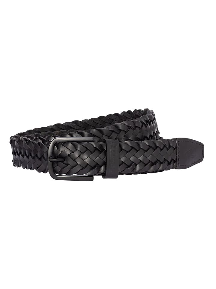 Leder-Gürtel in Schwarz
