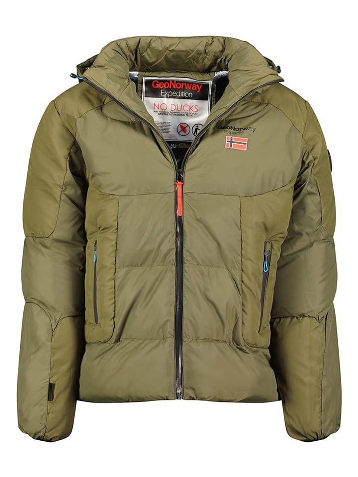 Geographical Norway Parka Casidan kaki goedkoop kopen limango