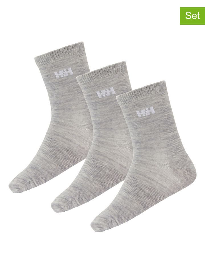 3er-Set: Socken in Grau