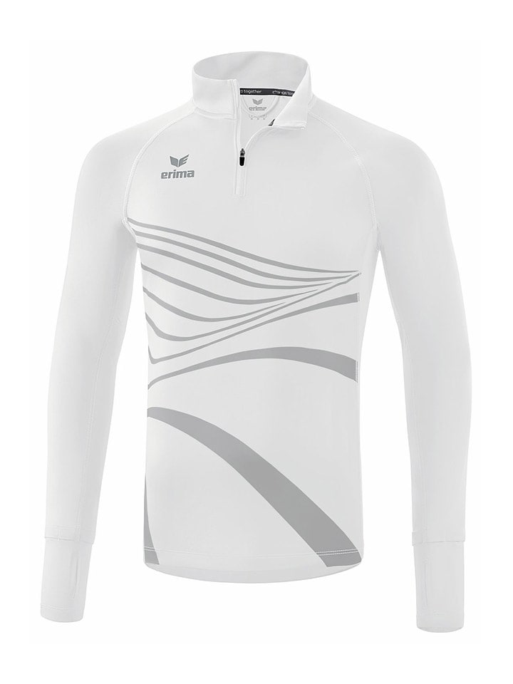 Trainingsshirt "Racing" in Weiß