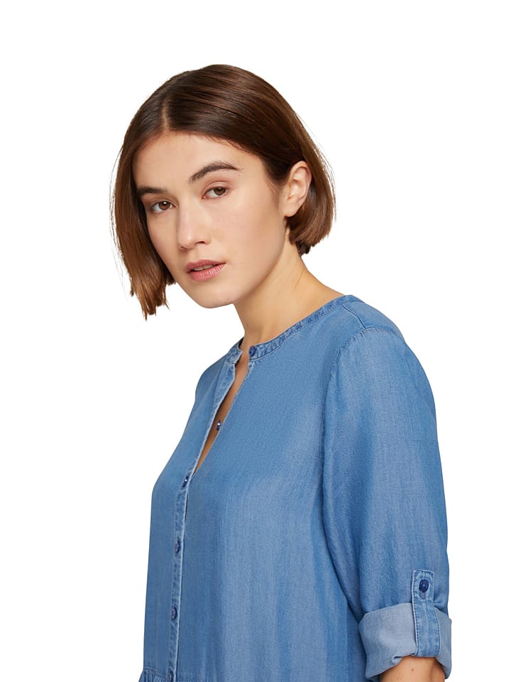 Tom Tailor Jurk blauw goedkoop kopen limango