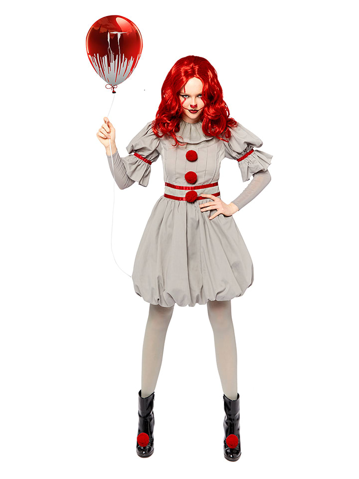 Kostümkleid "ES" in Grau