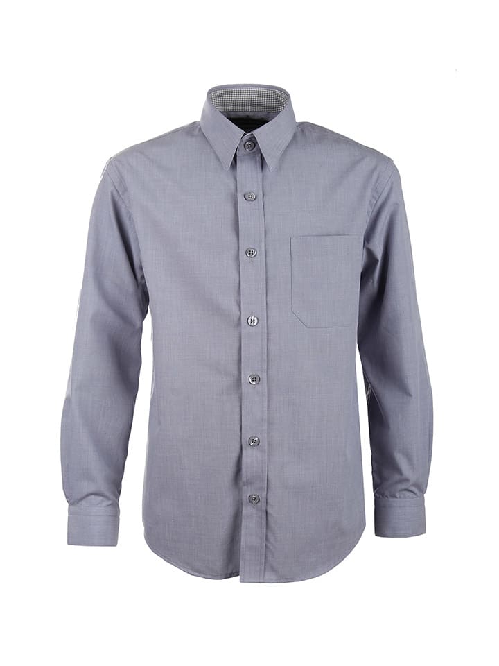 Koszula - Slim fit - w kolorze szarym