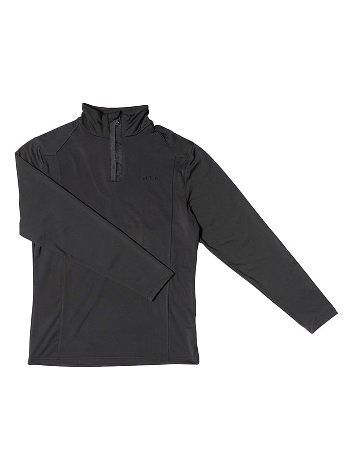 Fleecepullover "Lech" in Schwarz