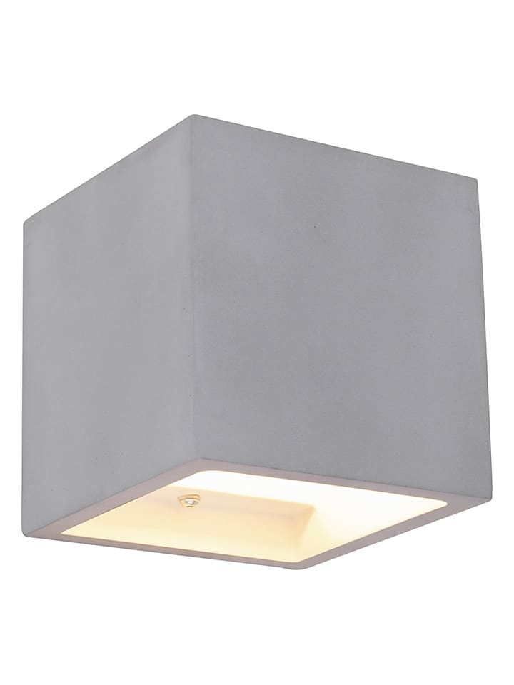 Lampa zewnętrzna w kolorze szarym - 11,5 x 11,5 cm