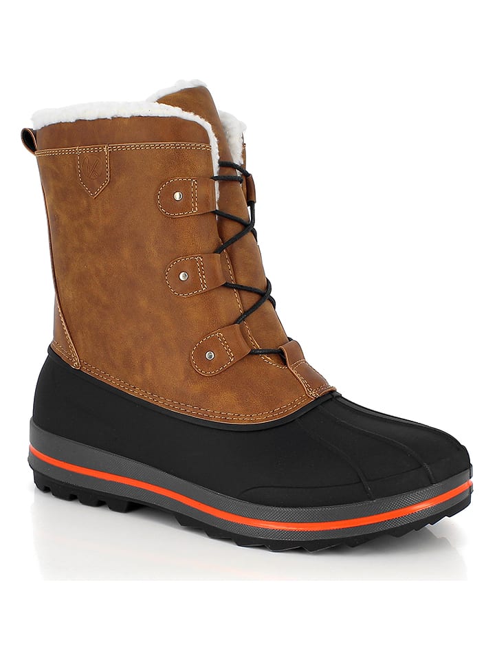 Winterstiefel "Hugo" in Hellbraun