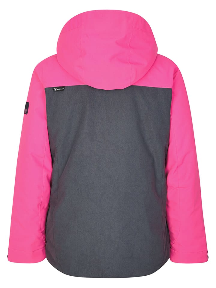 goedkoop Ziener limango roze/grijs kopen | Ski-/snowboardjas \