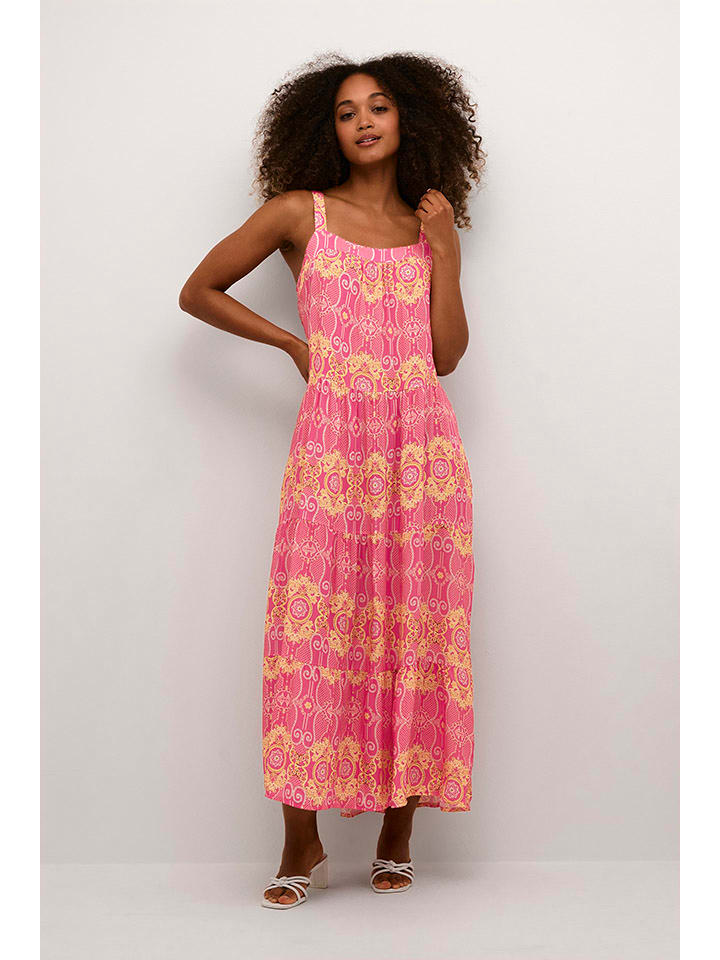Cream Jurk roze goedkoop kopen limango