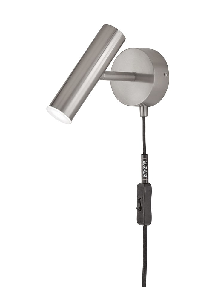 LED-Wandleuchte "Stina" in Silber - (B)17 x (H)17 cm