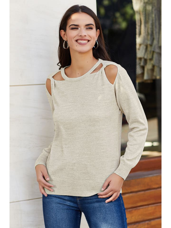 Trui beige