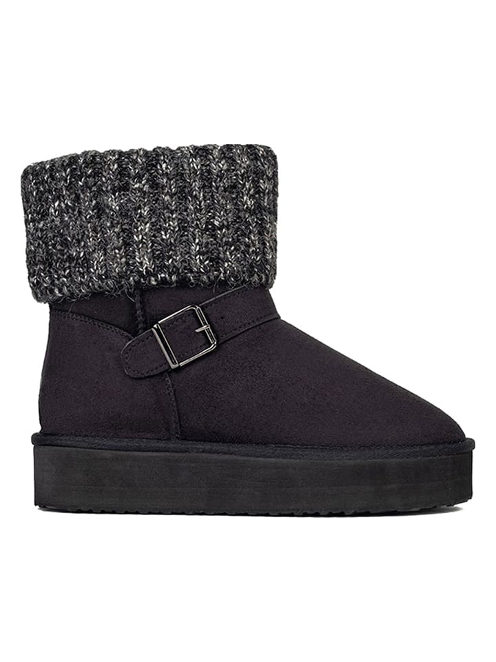 Winterboots "Kourtney" zwart