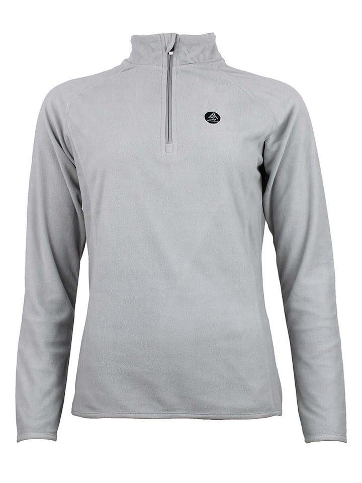 Bluza polarowa "Afinor" w kolorze szarym