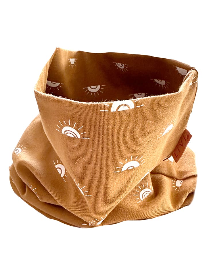 Colsjaal "Sun camel" lichtbruin - (L)50 x (B)24 cm