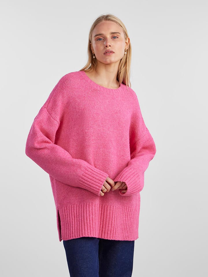 Pieces Trui roze goedkoop kopen limango