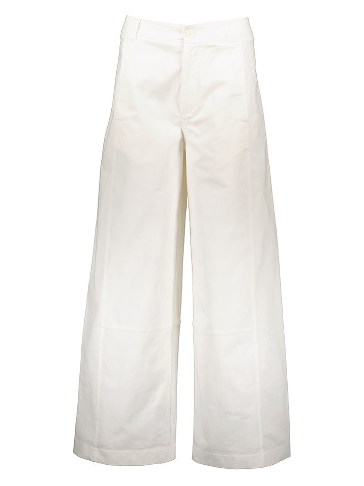 Lacoste Marlenehose in Wei g nstig kaufen limango