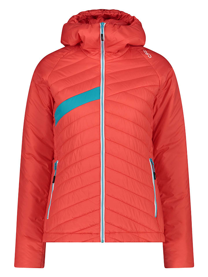 Steppjacke in Rot