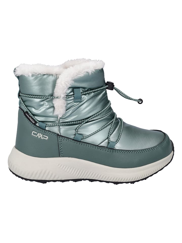 Turquoise top winter boots