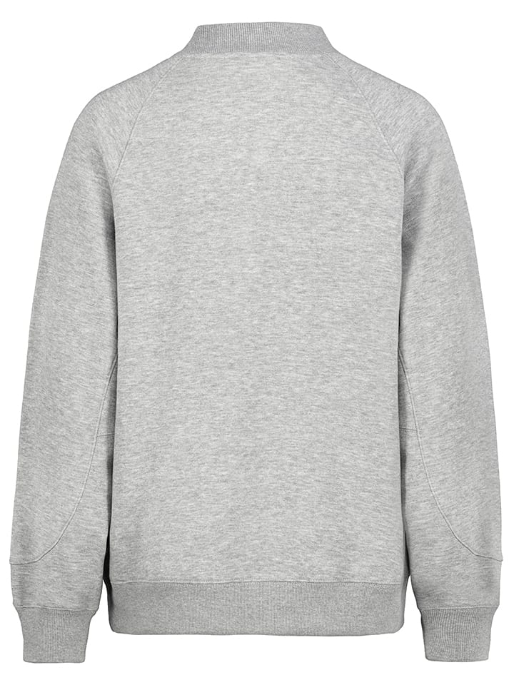 Sweatshirt in Hellgrau