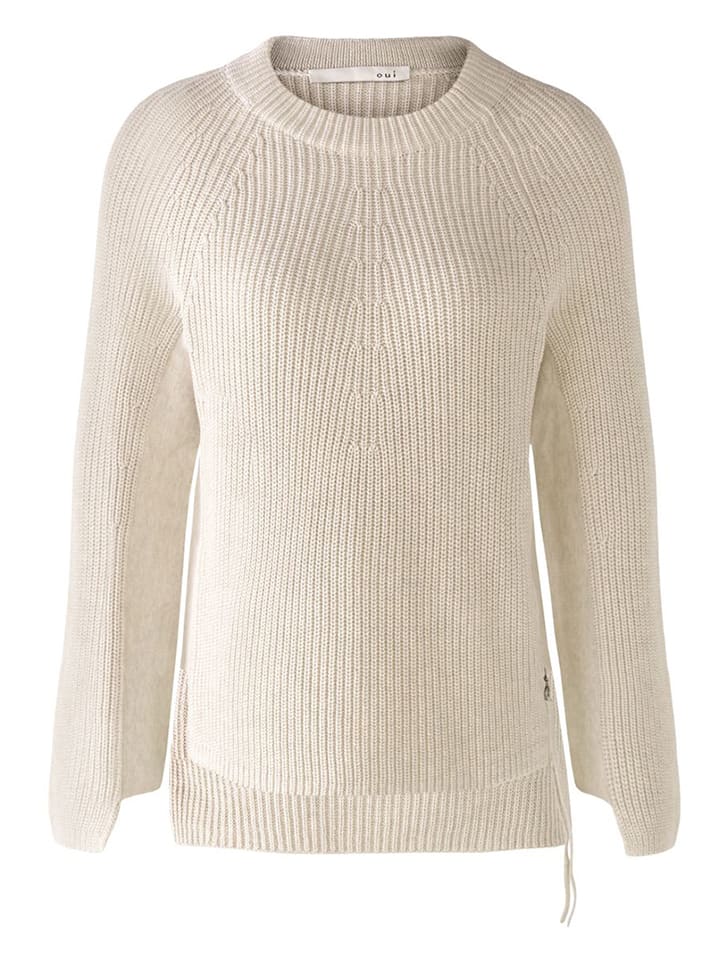 Sweter w kolorze kremowym